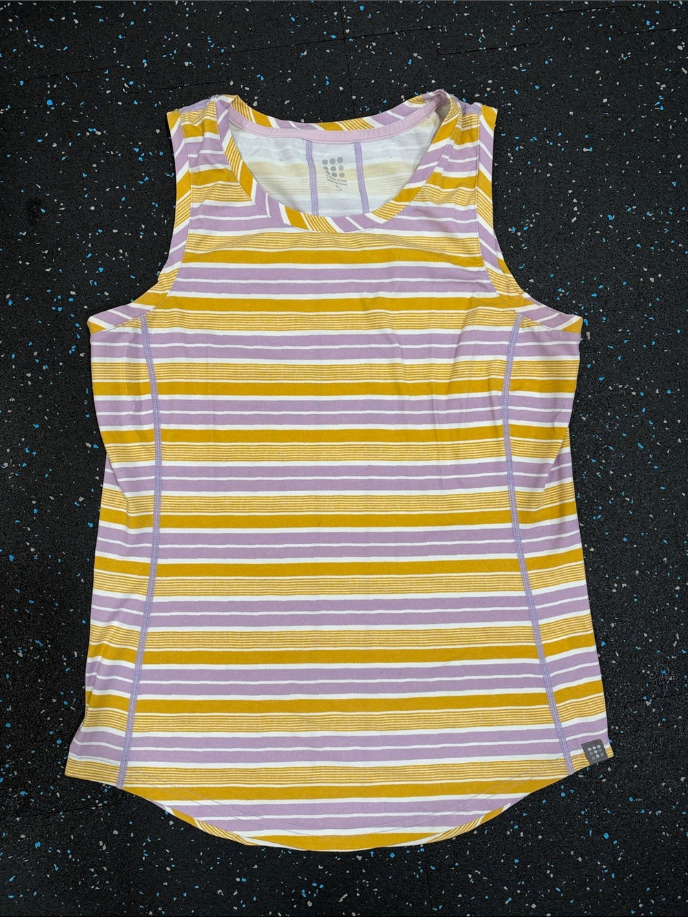 Title Nine Vibe Tank Top - Rugby Stripe size S